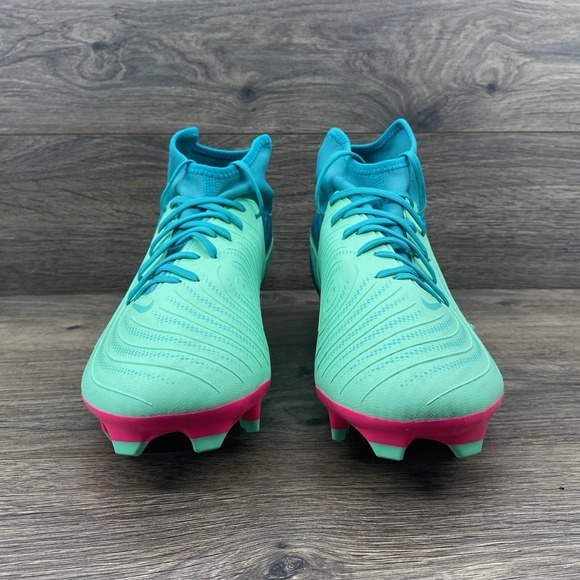 Nike Phantom Luna II Academy FG LV8 Soccer Cleats Men\'s 13 Blue Teal FJ2561 main image 7